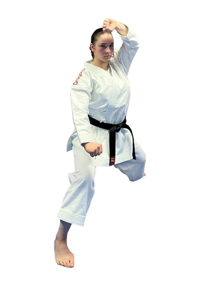 Dragondo 11101 Karate Kata Elbisesi Set 2 Ceket 1 Pantolon Beyaz
