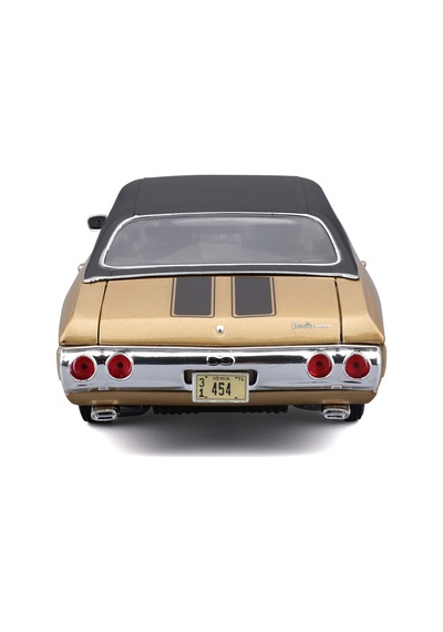 1/18 1971 Chevrolet Chevelle Ss 454 Sport Coupe Altın 31890-3