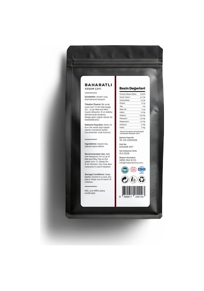 Premium Spice Black Tea 100g, Baharatlı Siyah Çay