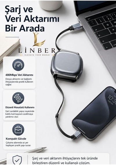 240w Type-c To Type-c Gri Teleskopik Şarj Ve Veri Kablosu, Geri Sarılabilir Mini Tasarım, Kademeli Uzunluk Ayarı,taşınabilir Hızlı Şarj Kablosu Gri 240w Type-c To Type-c Gri Teleskopik Şarj Ve Veri Kablosu, Geri Sarılabilir Mini Tasarım, Kademeli Uzunluk Ayarı,taşınabilir Hızlı Şarj Kablosu Gri