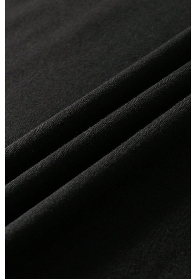 Cool Tarz Siyah Beyaz 2li Paket Kadın Düşük Omuz Kayık Yaka Oversize T-shirt Beyaz - Siyah Beyaz - Siyah