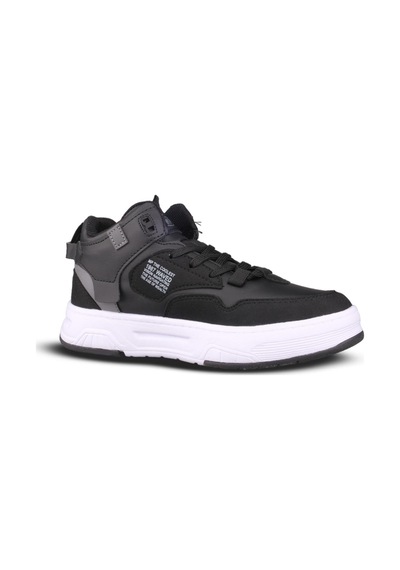 M.P Kadın Bilek Boy Siyah Sneaker Siyah