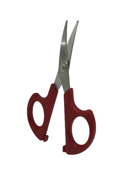 Plastik Saplı Eğri Nakış Makası 4.76 İnç - 121mm / Hs-1663