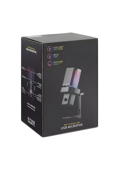 Procast X200 Rgb Usb Stüdyo Mikrofonu Profesyonel Yayın & Kayıt Podcast Streaming Youtube