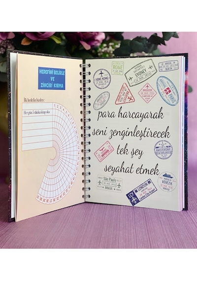 Bu Hayat Sana Güzel Konuşan Ajanda-akademik Ajanda Planlayıcı Mor