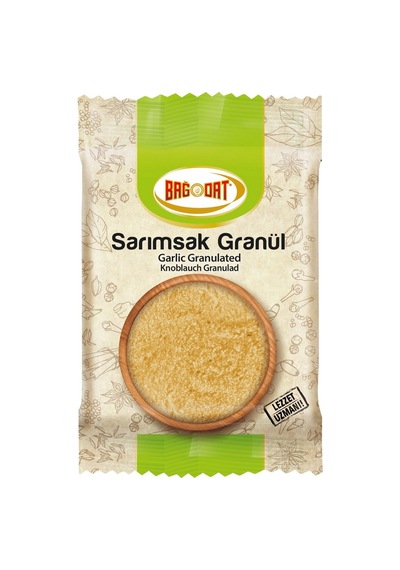 Bağdat Granül Sarımsak 40 G - Yoğun Aromalı Pratik Baharat 2'li Ekonomik Paket - 2 Adet Tarı