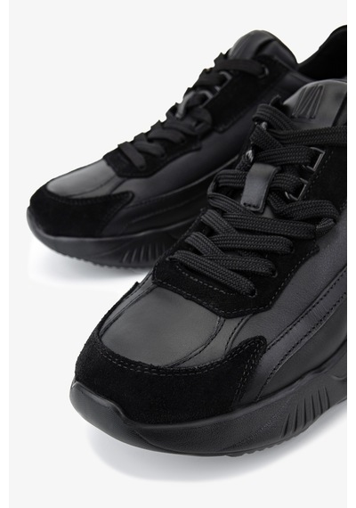 Valmenti Erkek Hakiki Deri Siyah Sneakers & Spor Ayakkabı 381 23348 Erk Ayk Y26 Sıyah