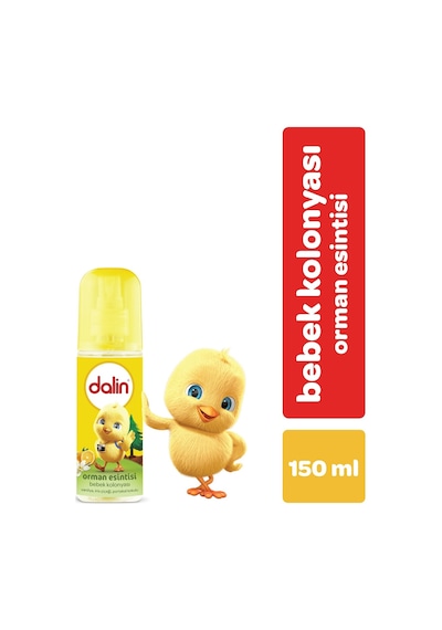 Dalin Bebek Kolonyası 150Ml (Orman Esintisi-Çiçek Bahçesi) Karma