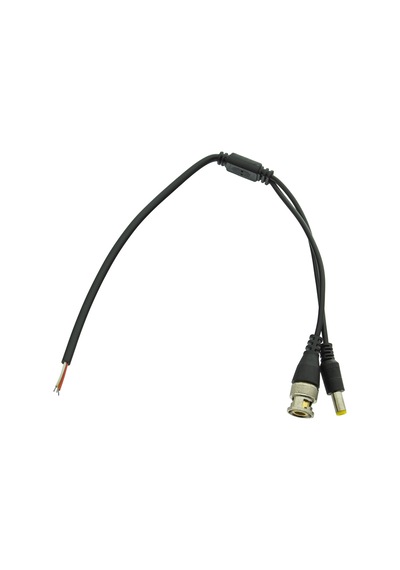 Kadraj Kablolu Bnc Konnektör + Dc Power Jack - 10 Adet - Güvenlik