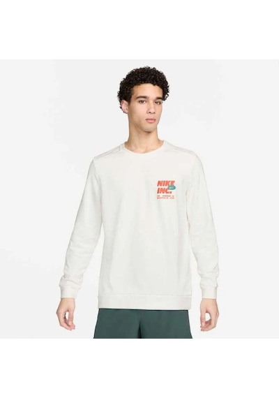 Nike Dri-fıt Fleece Long Sleeve Crew Gfx
