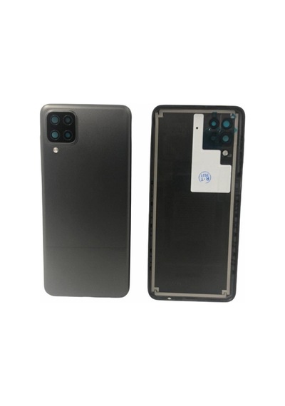 Kdr Samsung Uyumlu Galaxy A12 A125 Kasa Pil Kapağı Siyah