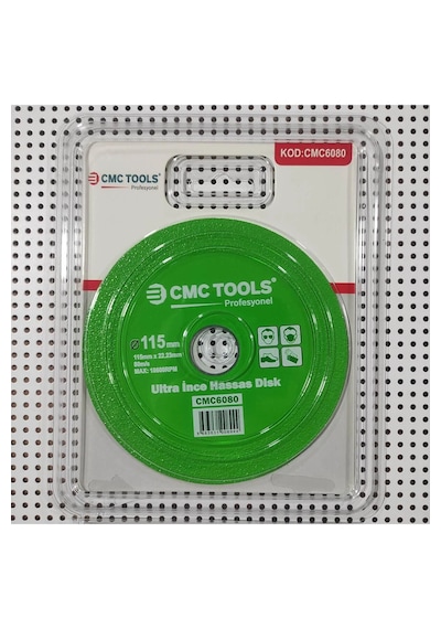 Ultra İnce Hassas Disk Cam-Porselen-Granit-Şişe-Elmas-Fayans 115x22mm Cmc6080