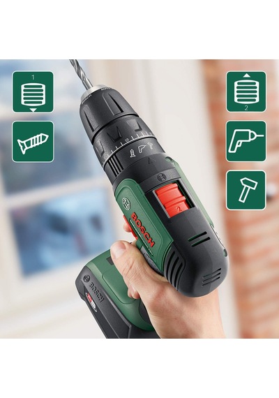Akülü Darbeli Matkap Universalımpact 18 Akü Ve Şarj Cihazı Dahil Değildir, 18 Volt Akü Sistemi, Karton Kutuda