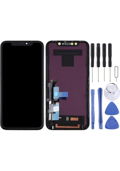 Sayısallaştırıcı Tam Montajlı Apple Uyumlu iPhone Xr Jk Tft Lcd Ekran