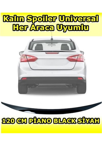 Hyundaı Era Uyumlu Piano Black Spoiler 120 Cm (554702211)