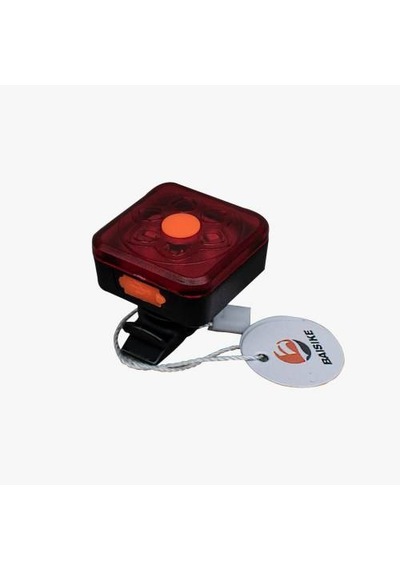 Usb Li Arka Çakar Stop Kare Su Geçirmez
