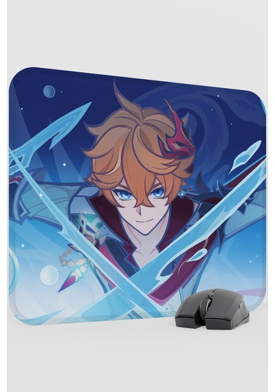 Childe Genshin Impact Anime Gacha V1 - 48x40 Xl Gaming Mouse Pad Fare Altlığı