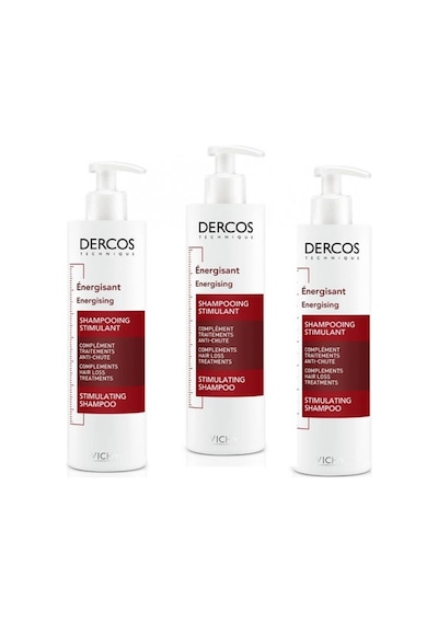 Vichy Dercos Energising Saç Dökülmesine Karşı Şampuan 3 x 400 ML