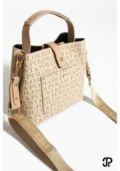 Just Polo Kadın El Ve Omuz Çantası 6011mh Kum Kum 61485258