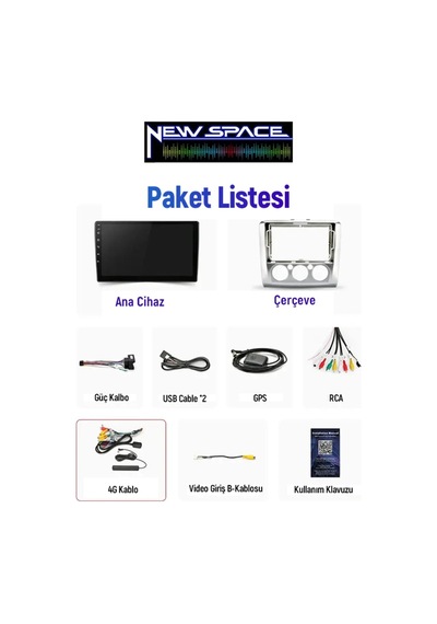 Ford Focus 2 Anolog 4gb Ram 64gb Rom 8 Çekirdek Carplay Multimedya