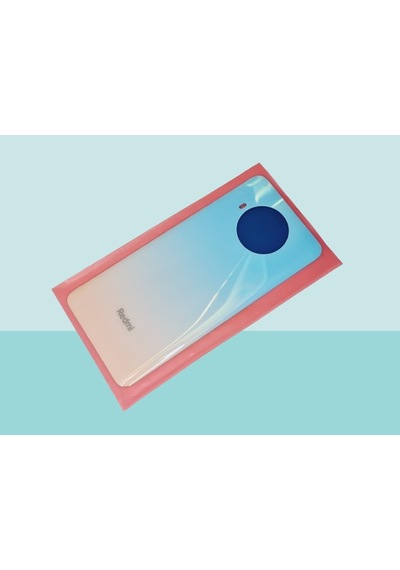 Tkgz - Xiaomi Mi 10t Lite Arka Kapak Batarya Kapağı - Beyaz Çok Renkli
