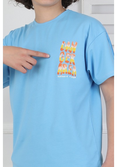 Crassi Erkek Çocuk T-shirt Mavi