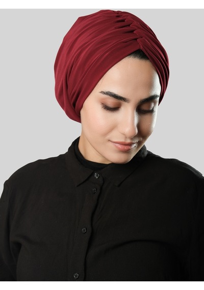 Hürrem Bone Bordo Drapeli Salaş Tesettür Bone Sandy Büzgülü 2315 16 Bordo Hürrem Bone Bordo Drapeli Salaş Tesettür Bone Sandy Büzgülü 2315 16 Bordo