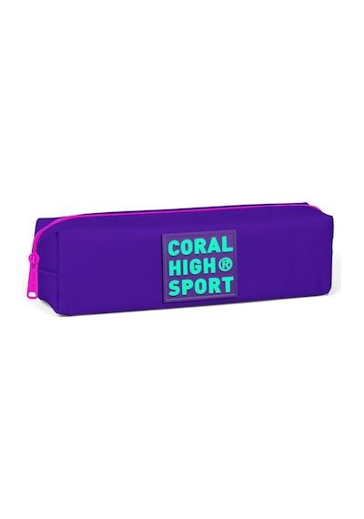 Coral High Sport Mor Tek Bölmeli Kalem Çantası 22348