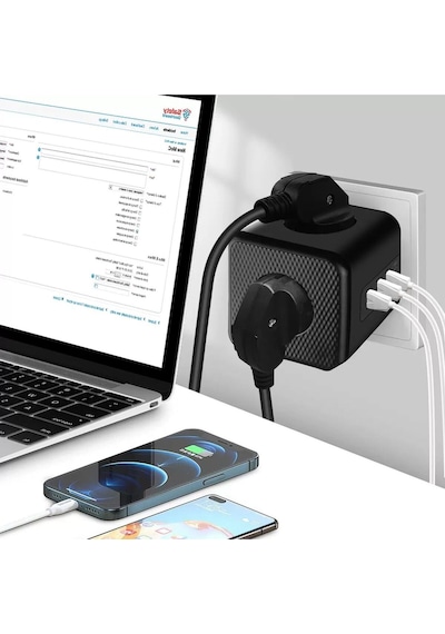Termal Akım Korumalı Isıya Dayanıklı 3'lü Duvar Tipi Priz 2 X Usb 1 X Type C Çıkışlı Kablosuz Kulaklık Termal Akım Korumalı Isıya Dayanıklı 3'lü Duvar Tipi Priz 2 X Usb 1 X Type C Çıkışlı Kablosuz Kulaklık