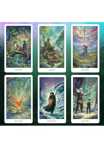Mistik Orman Tarot / 78 Kart Ve Rehber Kitapçık
