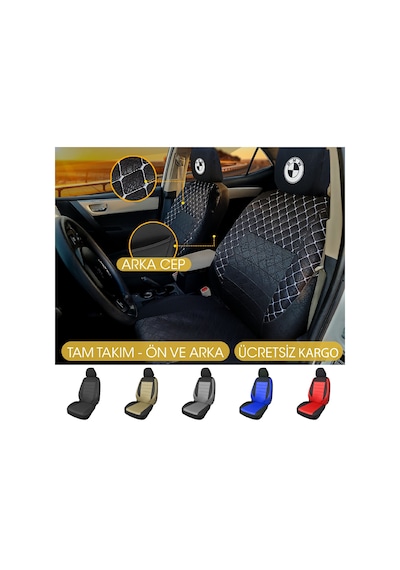 UNİVERSAL OTO KOLTUK KILIFI 2 YASTIK