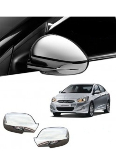 Hyundai Accent Blue Ayna Kapağı Kromu 2 Prç P.çelik
