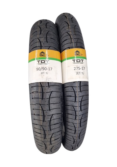 90/90-17 Ve 275-17 Tubeless - Dubleks Jet Lastik Takımı