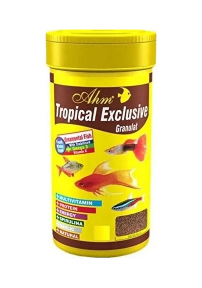 Tropical Exclusive Granulat Balık Yemi 100 Ml
