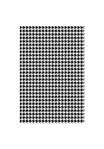 Ambalaj Kağıdı 50x70 Cm 100'lü Siyah-beyaz Desenli