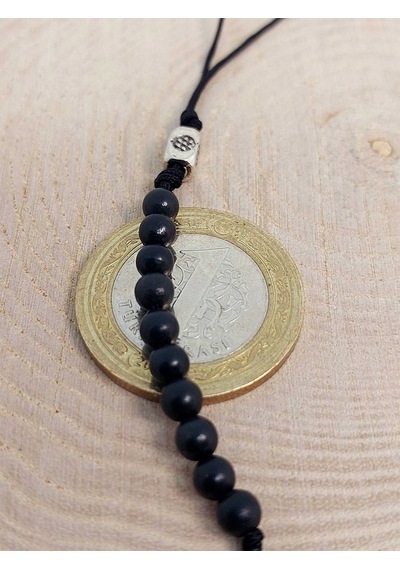 Shungite Elektromanyetik Frekans Koruyucu Minimal Telefon Aksesua Siyah