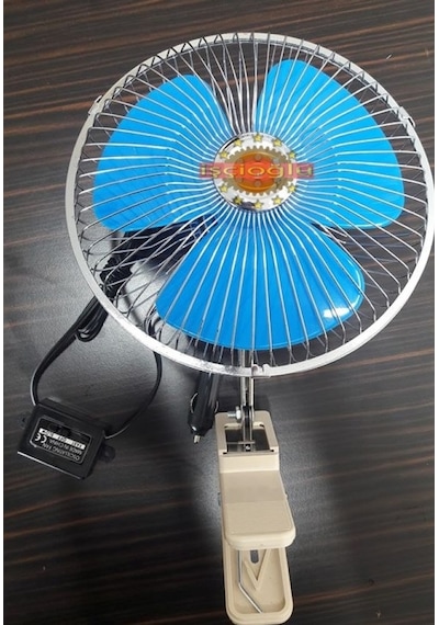 Araç Içi Vantilatör Serinletici 24 Volt Mandallı 8 Inc 24V