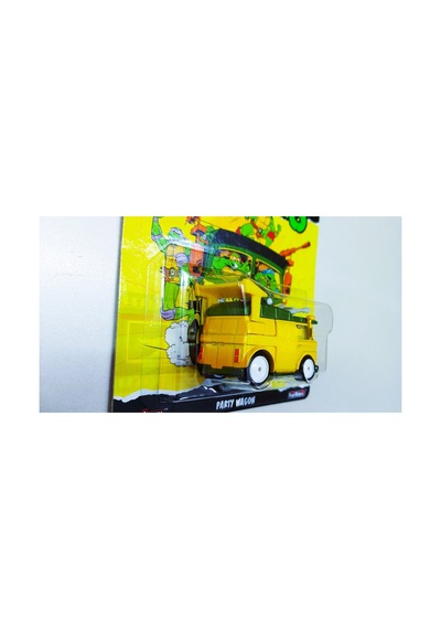 Premium Party Wagon Tmnt - Ninja Kaplumbağalar Pop Culture 2025 Mix 4 Model Araç Çok Renkli