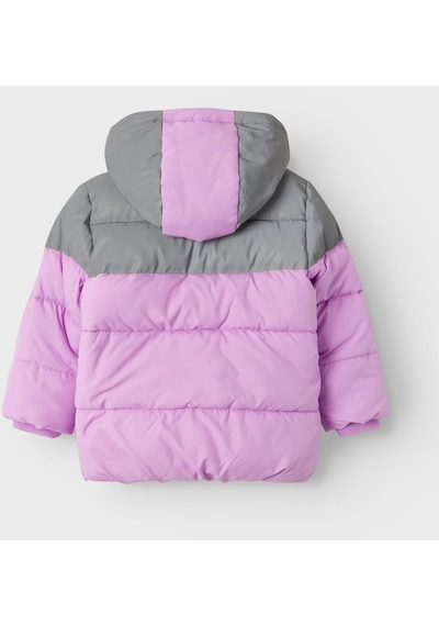 Name It Kapüşonlu Lila Kız Çocuk Mont 13218467 001