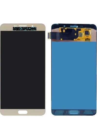 Samsung Galaxy Uyumlu A9 Pro 2016 Sm-a910 Lcd Ekran Dokunmatik Gold Belirtilen