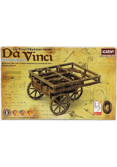 Academy 18129 Da Vinci Arabası, Plastik Model Kiti-49081