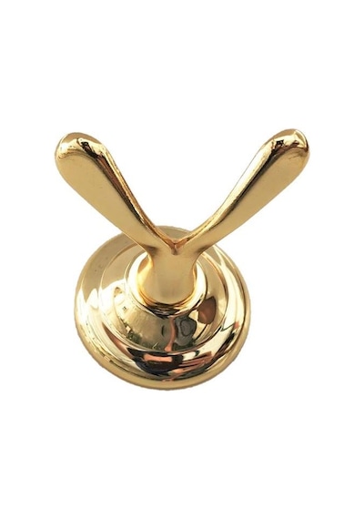Lider Dicle Gold Banyo Aksesuarı.Sarı Altın Renk Ikili Askılık Çok Renkli
