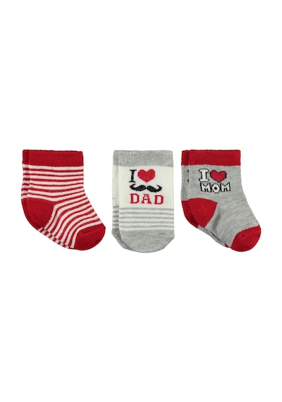 Civil Baby Bebek 3'lü Çorap Set Yenidoğan Kırmızı D3c49201723n1 Kırmızı