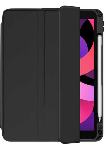 Apple Uyumlu iPad Pro 11 2022 M2 Kılıf Kalem Bölmeli Arkası Şeffaf Standlı Nt2
