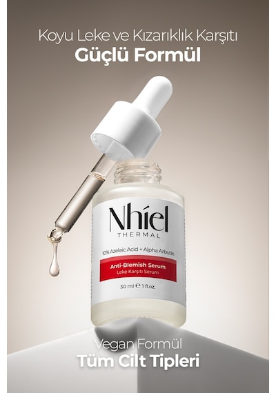 Nhiel Thermal Leke ve Kızarıklık Karşıtı Yeni Nesil Filtreli SPF 50+ Koruyucu Bakım Seti