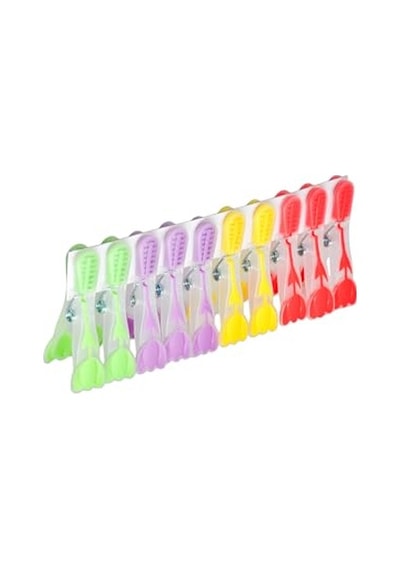 New-max Elite Lale Desenli Silikon Mandal, Şeffaf, 30 Adet 40 x 19