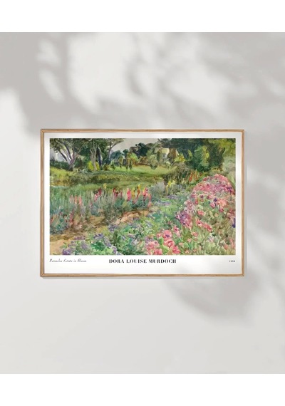 Çerçevesiz Poster Dora Louise Murdoch Parmelee Estate İn Bloom