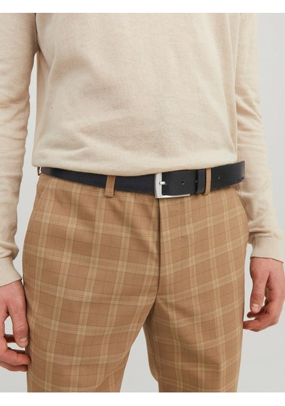 Jack & Jones Jacstockholm Erkek Deri Kemer 12242690 Siyah