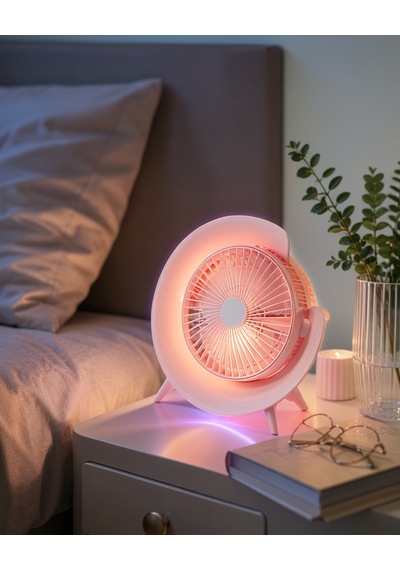 Gece Lambalı Rgb Vantilatör Uczzlm102-2