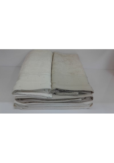 Soley Bambu Cosmos 4'lü Midi Havlu Set Soley Bambu Cosmos 4'lü Midi Havlu Set